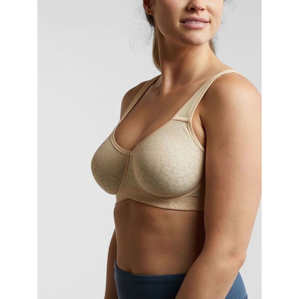 Title Nine Super Lace Latte Beige Bra 34C